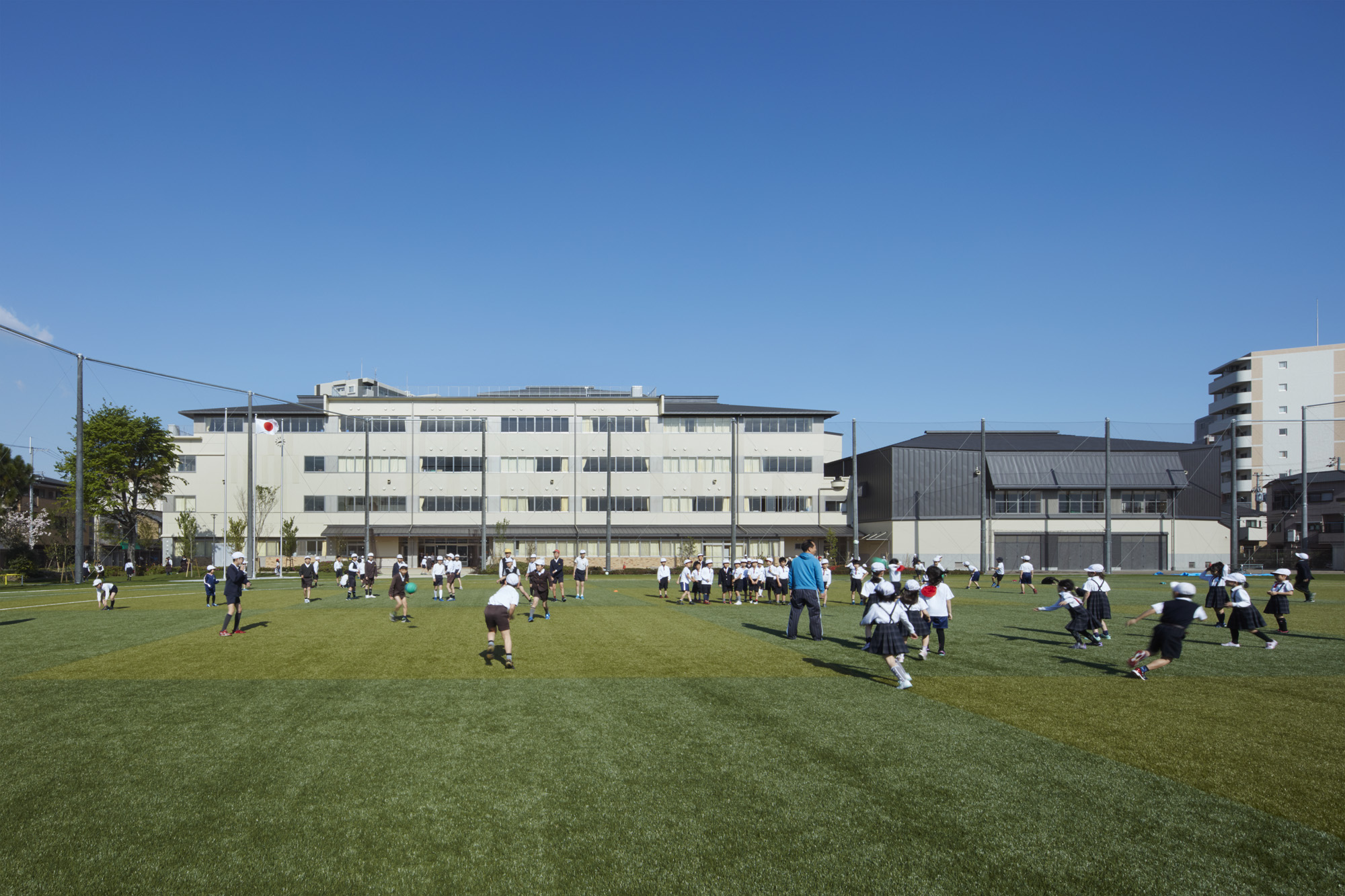 守口市立さつき学園（義務教育学校） | プロジェクト | 株式会社浦辺設計