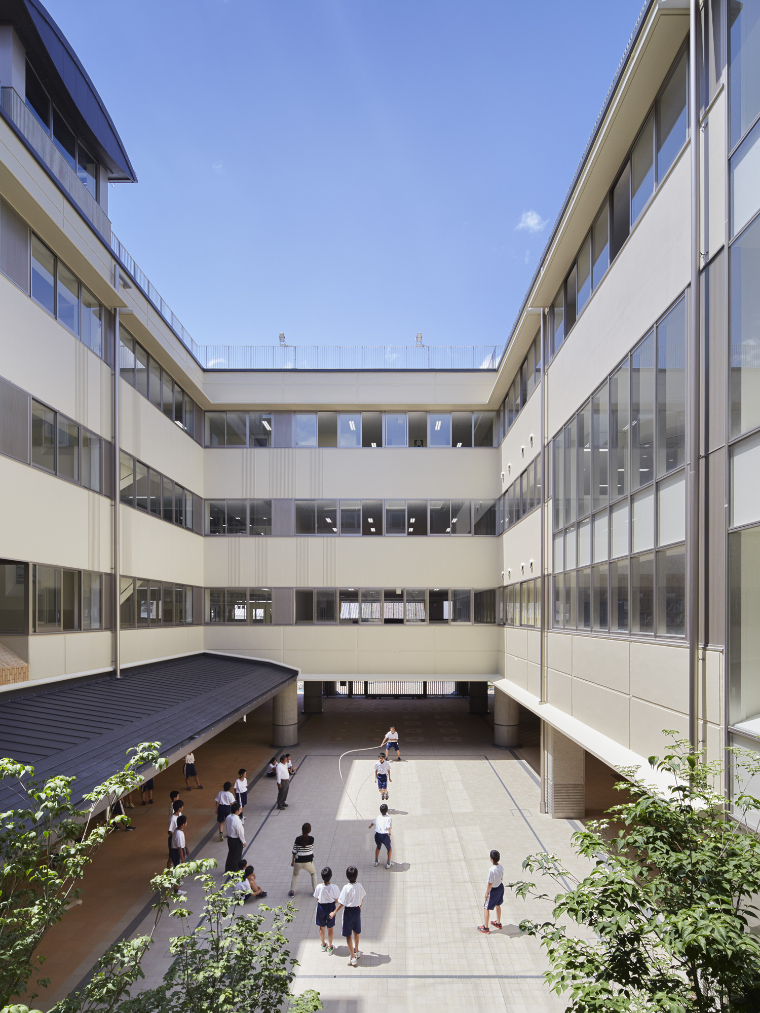 守口市立さつき学園（義務教育学校） | プロジェクト | 株式会社浦辺設計